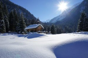 Le refuge de montagne.